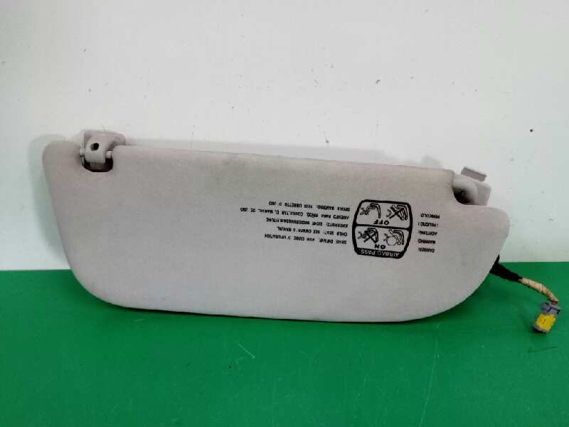 Recambio de parasol izquierdo para peugeot 307 cc (s1) 1.6 referencia OEM IAM  CON LUZ 