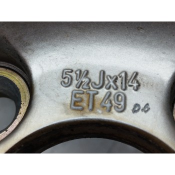 Recambio de llanta para opel astra f berlina 1.8 16v referencia OEM IAM LU 5,5JX14 ET49 90486680