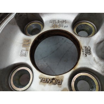 Recambio de llanta para opel astra f berlina 1.8 16v referencia OEM IAM LU 5,5JX14 ET49 90486680