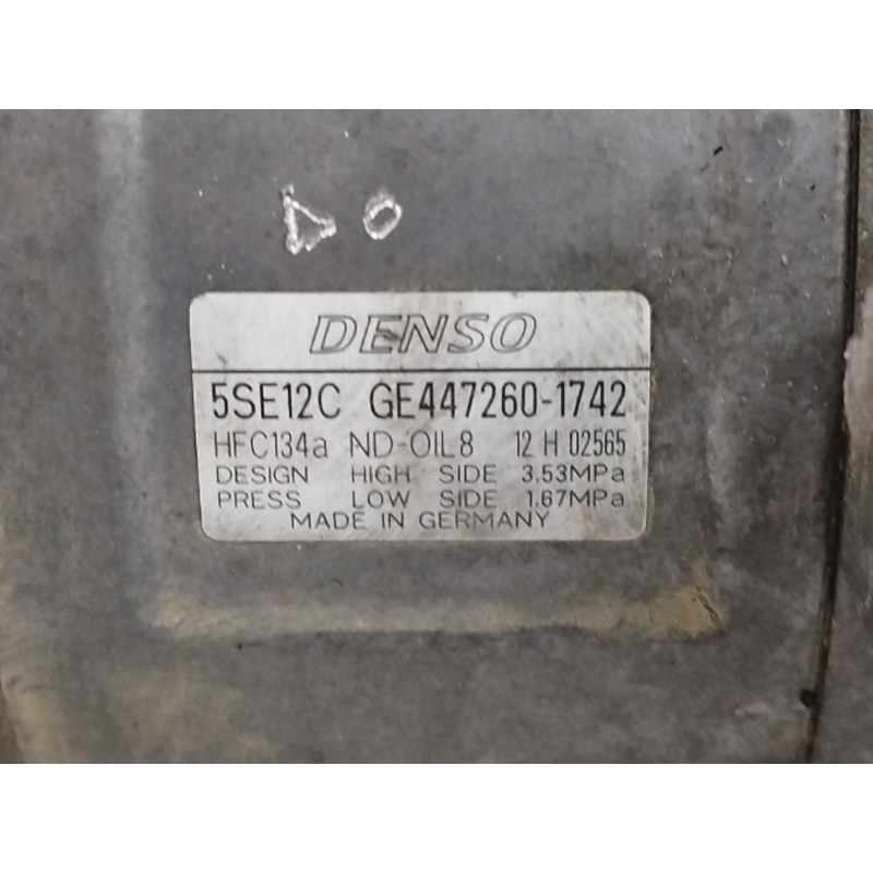 COMPRESOR AIRE ACONDICIONADO HFC134A