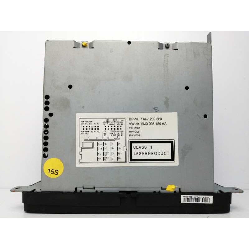 SISTEMA AUDIO / RADIO CD 7647202360