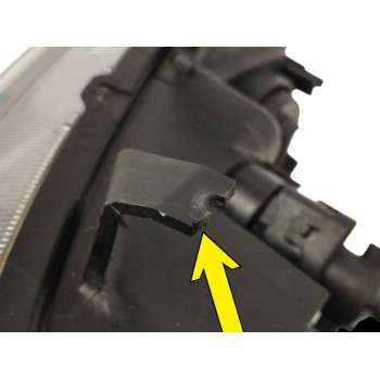 Recambio de faro izquierdo para honda accord berlina (cl/cn) 2.0 vtec cat referencia OEM IAM  SOPORTE DAÑADO OBSERVAR FOTOS