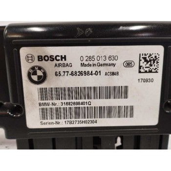 Recambio de centralita airbag para bmw 3 gran turismo (f34) 318 d referencia OEM IAM 65776826984 0285013630 