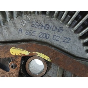 Recambio de maza embrague viscoso para ssangyong actyon 2.0 td cat referencia OEM IAM A6652000222  