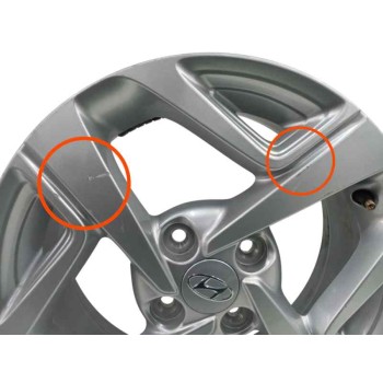 Recambio de llanta para hyundai i10 iii (ac3, ai3) 1.0 mpi referencia OEM IAM 52910K7100 15X6JH2 OFFSET48 4H 4X100