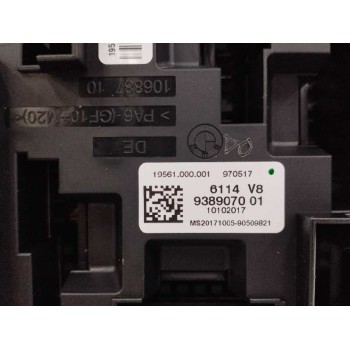 Recambio de caja reles / fusibles para bmw 3 gran turismo (f34) 318 d referencia OEM IAM 61449389070  