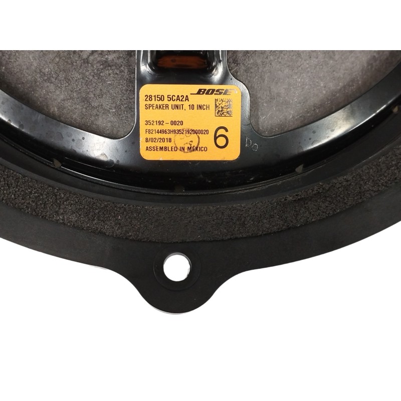 SISTEMA AUDIO / RADIO CD ALTAVOZ PUERTA DELANTERA IZQUIERDA