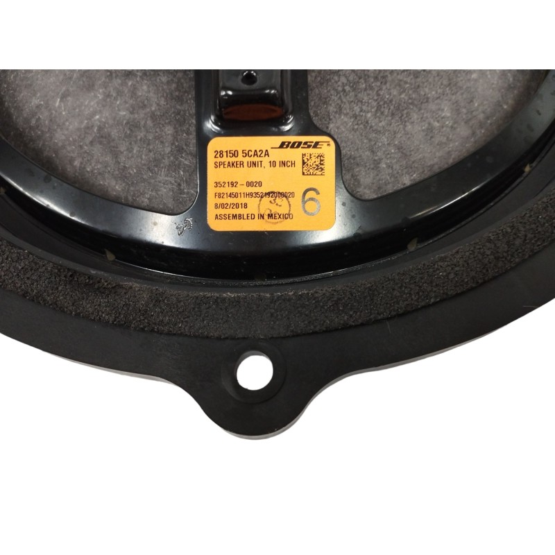 SISTEMA AUDIO / RADIO CD ALTAVOZ PUERTA DELANTERA DERECHA