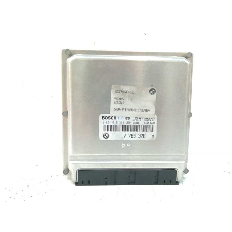 Recambio de centralita motor uce para bmw serie 5 berlina (e39) 3.0 24v turbodiesel cat referencia OEM IAM 7789376 0281010314 