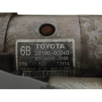 Recambio de motor arranque para toyota corolla verso (r1) 2.2 d-cat referencia OEM IAM 281000G040 M34280003180 