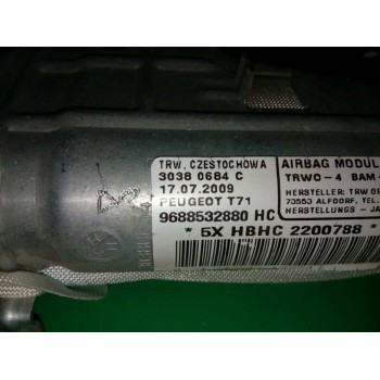 Recambio de airbag cortina delantero derecho para peugeot 308 sw 1.6 hdi fap cat (9hz / dv6ted4) referencia OEM IAM 9688532880  
