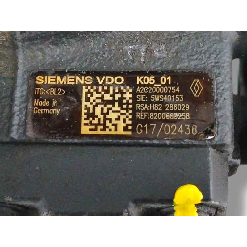 BOMBA INYECCION A2C20000754 5WS40153