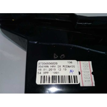 Recambio de rejilla aireadora para fiat tipo ii (356) sedan 1.4 referencia OEM IAM 07356936020 LADO DERECHO 