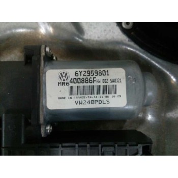 Recambio de elevalunas delantero derecho para volkswagen polo (9n3) advance referencia OEM IAM FUNDA 6Y2959801 