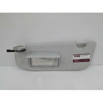 Recambio de parasol izquierdo para fiat tipo ii (356) sedan 1.4 referencia OEM IAM 00735698938 CON LUZ 