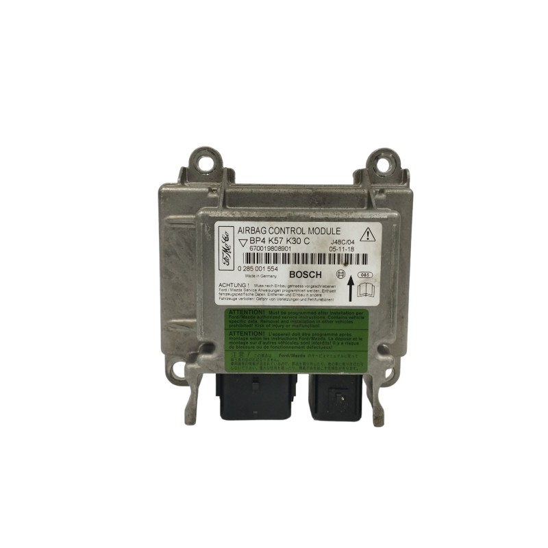 Recambio de centralita airbag para mazda 3 berlina (bk) 1.6 cd diesel cat referencia OEM IAM BP4K57K30C 0285001554 