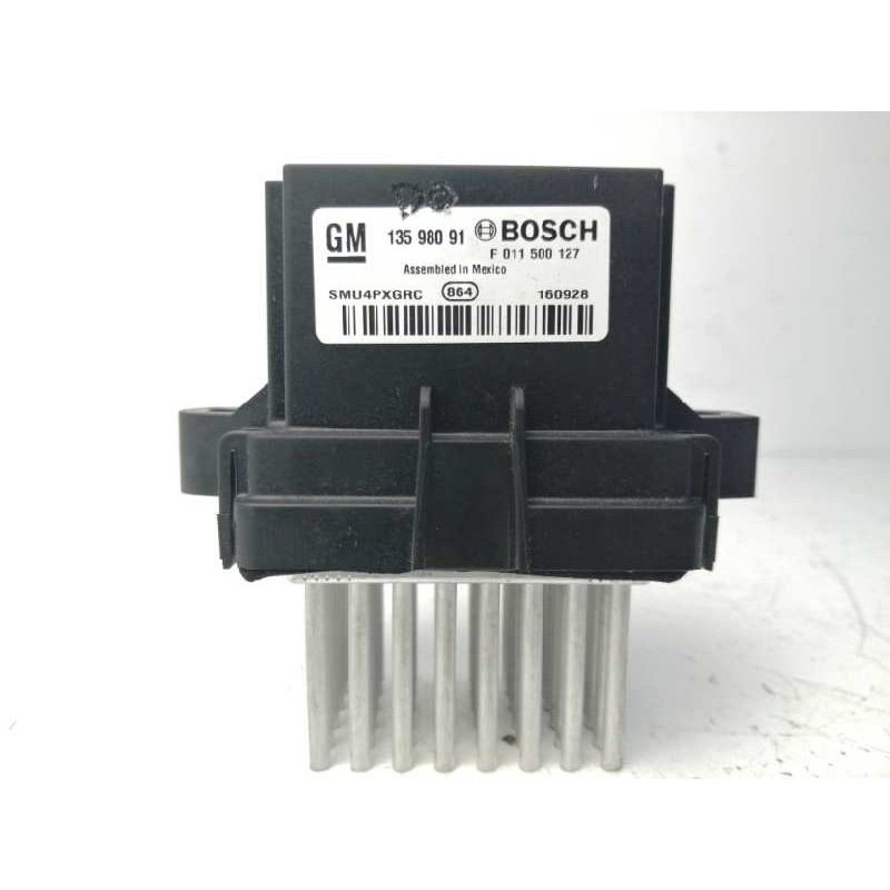 Recambio de resistencia calefaccion para opel insignia grand sport 1.6 cdti dpf referencia OEM IAM 13598091 F011500127 