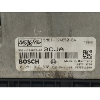 Recambio de centralita motor uce para mazda 3 berlina (bk) 1.6 cd diesel cat referencia OEM IAM 5M6112A650BA 0281012530 