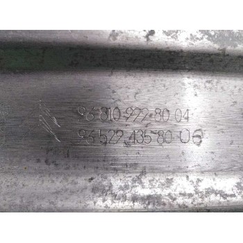 Recambio de refuerzo paragolpes trasero para peugeot 5008 1.2 12v e-thp referencia OEM IAM 9681099980  