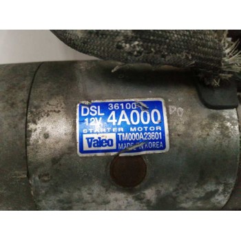 Recambio de motor arranque para kia sorento 2.5 crdi ex referencia OEM IAM 361004A000 TM000A23601 