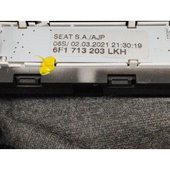 Recambio de pomo palanca cambio para seat arona (kj7, kjp) 1.0 tsi referencia OEM IAM  INCLUYE INDICADOR DE MARCHAS 