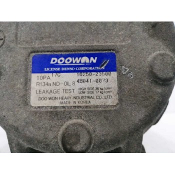 Recambio de compresor aire acondicionado para kia sorento 2.5 crdi referencia OEM IAM 1625023500  