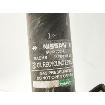 Recambio de amortiguador delantero derecho para nissan qashqai (j10) 1.5 dci turbodiesel cat referencia OEM IAM 54302JD03A 82409