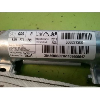 Recambio de airbag cortina delantero derecho para mercedes-benz clase c (w204) familiar c 220 t cdi blueefficiency (204.202) ref