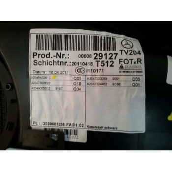 Recambio de guarnecido puerta trasera derecha para mercedes-benz clase c (w204) familiar c 220 t cdi blueefficiency (204.202) re