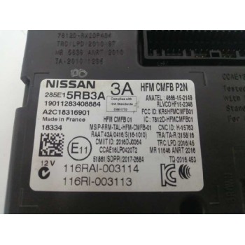 Recambio de modulo electronico para nissan micra v (k14) 1.0 12v cat referencia OEM IAM 285E15RB3A  