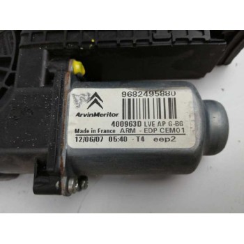 Recambio de motor elevalunas delantero izquierdo para citroën c4 picasso sx referencia OEM IAM 9682495880 400963D 