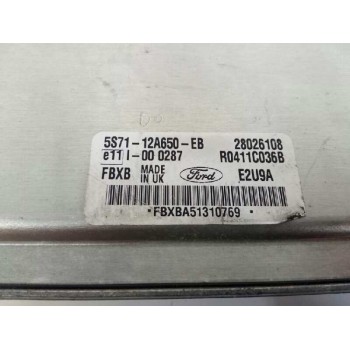 Recambio de centralita motor uce para ford mondeo berlina (ge) 2.0 tdci td cat referencia OEM IAM 5S7112A650EB R0411C036B 