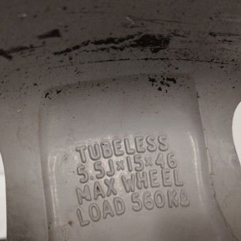 Recambio de llanta para land rover freelander (ln) 2.0 turbodiesel referencia OEM IAM ANR3974 5.5JX15X46 5H 5X115