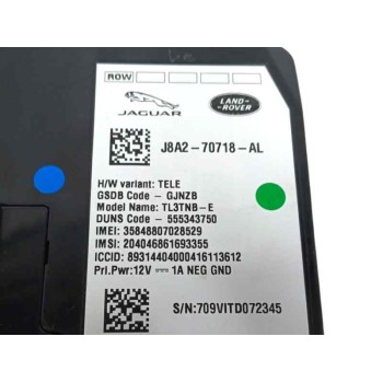 Recambio de modulo electronico para jaguar f-pace (x761) 2.0 td4 awd referencia OEM IAM J8A270718AL  