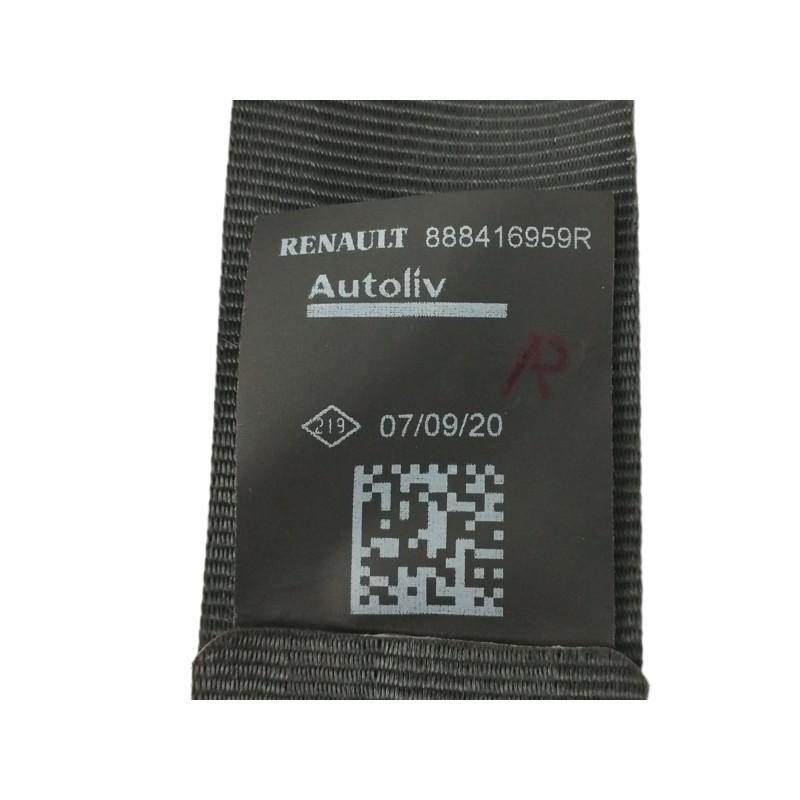 CINTURON SEGURIDAD TRASERO IZQUIERDO