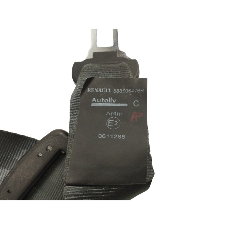 CINTURON SEGURIDAD TRASERO CENTRAL