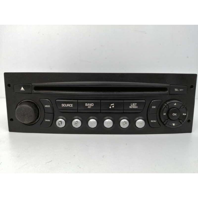 Recambio de sistema audio / radio cd para peugeot 207 1.6 16v hdi referencia OEM IAM 96639628XT  