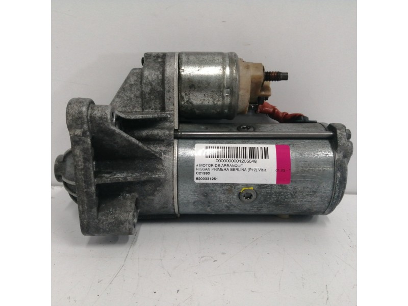 Recambio de motor arranque para nissan primera berlina (p12) visia referencia OEM IAM D7R49  