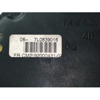 Recambio de cerradura puerta trasera derecha para seat altea (5p1) 1.9 tdi referencia OEM IAM 7L0839016  