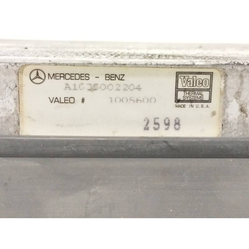 RADIADOR AGUA 1005600