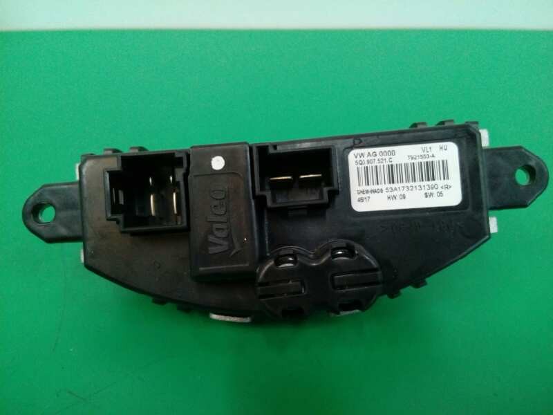 Recambio de resistencia calefaccion para seat leon (5f1) 1.2 tsi referencia OEM IAM 5Q0907521C Recambio de resistencia calefaccion para seat leon (5f1) 1.2 tsi referencia OEM IAM 5Q0907521C