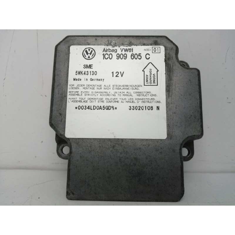 Recambio de centralita airbag para volkswagen passat berlina (3b3) 1.9 tdi referencia OEM IAM 1C0909605C 5WK43130 INDEX01