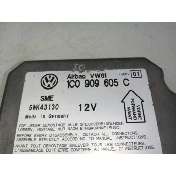 Recambio de centralita airbag para volkswagen passat berlina (3b3) 1.9 tdi referencia OEM IAM 1C0909605C 5WK43130 INDEX01