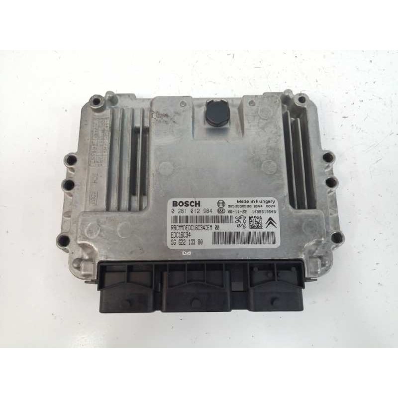 Recambio de centralita motor uce para peugeot 407 sw 1.6 hdi referencia OEM IAM 9662213380 0281012984 9653958980