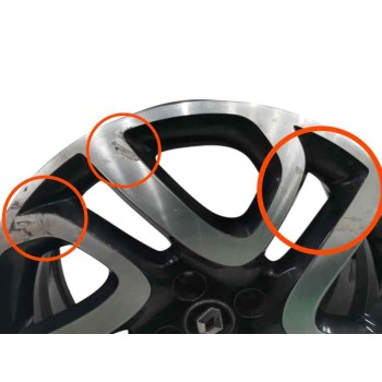 Recambio de llanta para renault captur i ( j5 h5 ) 1.5 dci 110 referencia OEM IAM 403008829R 6,5J17CH4-40 4H 4X100