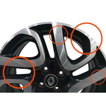 Recambio de llanta para renault captur i ( j5 h5 ) 1.5 dci 110 referencia OEM IAM 403008829R 6,5J17CH4-40 4H 4X100