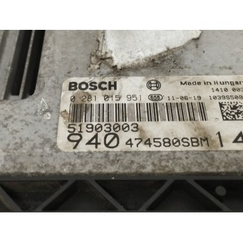 Recambio de centralita motor uce para alfa romeo giulietta (191) 2.0 jtdm referencia OEM IAM 51903003 0281015951 