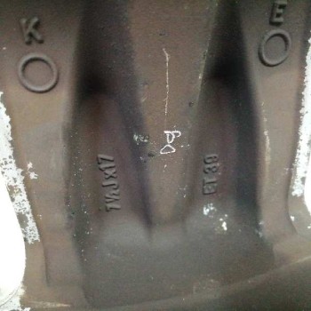 Recambio de llanta para opel omega b 2.5 turbodiesel (x 25 td / u 25 td / l93) referencia OEM IAM INTRA75071 7,5JX17 ET39 5X110