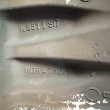 Recambio de llanta para opel omega b 2.5 turbodiesel (x 25 td / u 25 td / l93) referencia OEM IAM INTRA75071 7,5JX17 ET39 5X110