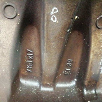 Recambio de llanta para opel omega b 2.5 turbodiesel (x 25 td / u 25 td / l93) referencia OEM IAM INTRA75071 7,5JX17 ET39 5X110